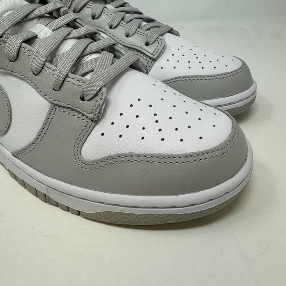 Nike Men's Dunk Low Grey Fog, DD1391-103 - Picture 6 of 10